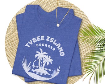 Tybee Island Shirt Tybee Island Georgia T-shirt Tybee Island Gift Souvenir Tybee Island GA Tshirt Savannah Beach Georgia Coast Tee