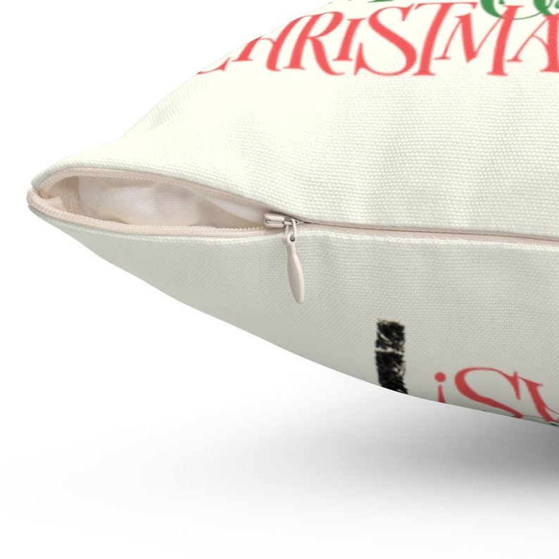Merry Christmas Pillow Cover Beach Christmas Pillow Etsy