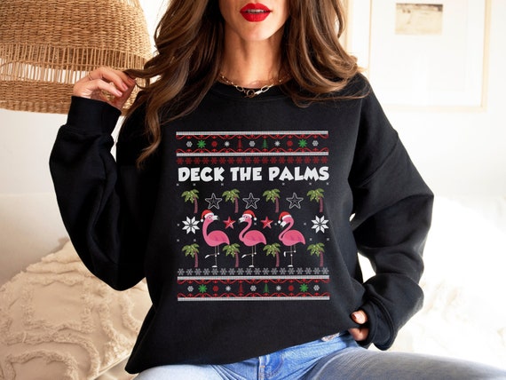 Funny Gift For Flamingo Lovers! Pink Flamingo Santa Hat Tee Funny Gift For Flamingo Lovers! Pink Flamingo Santa Hat Tee