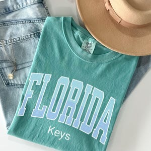 Florida Keys Shirt Marathon Tshirt Key West T-shirt Islamorada Key Largo Florida Comfort Colors Tee Florida Keys Souvenir Gift Unisex