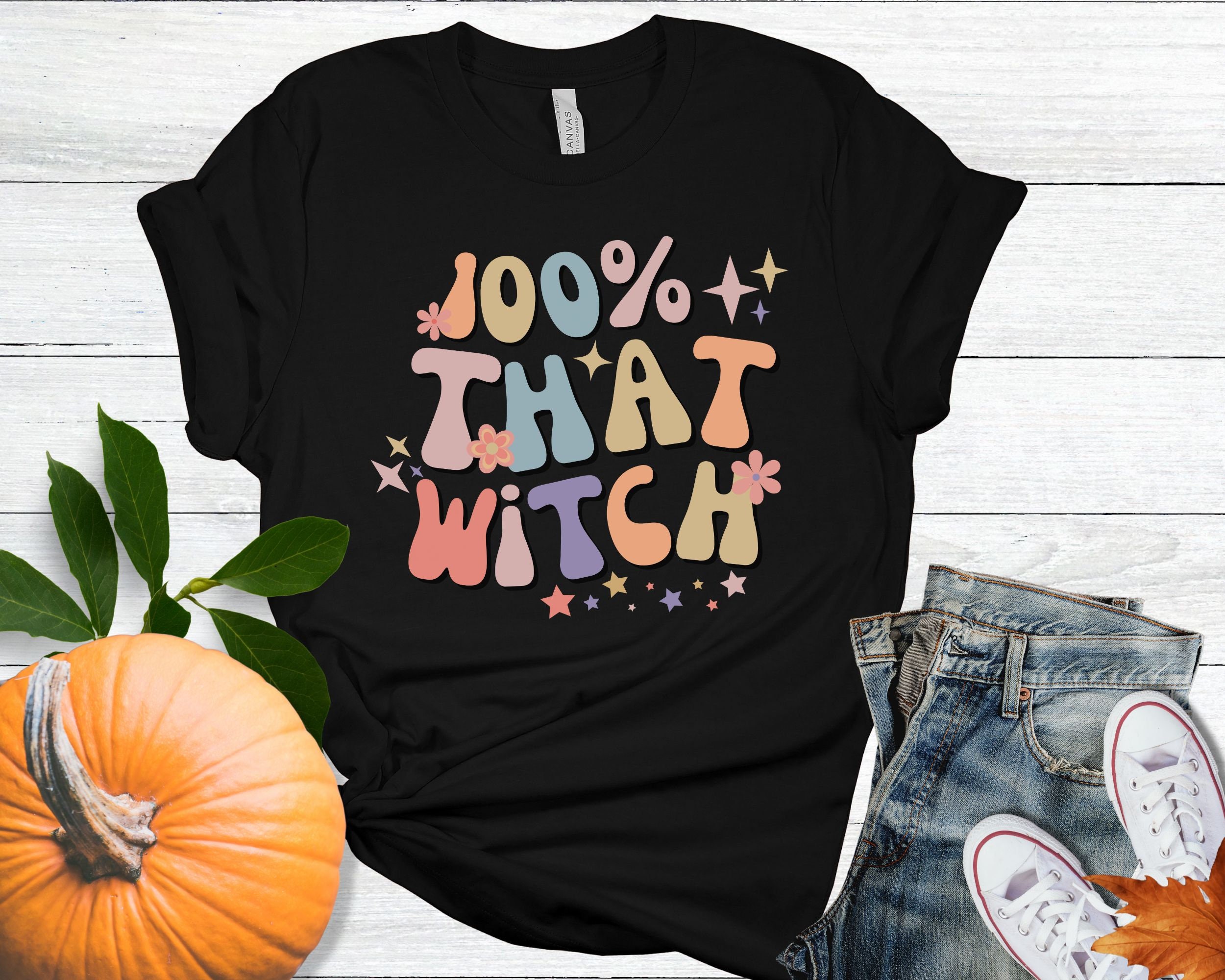 Discover 100 Percent That Witch Halloween T-Shirt