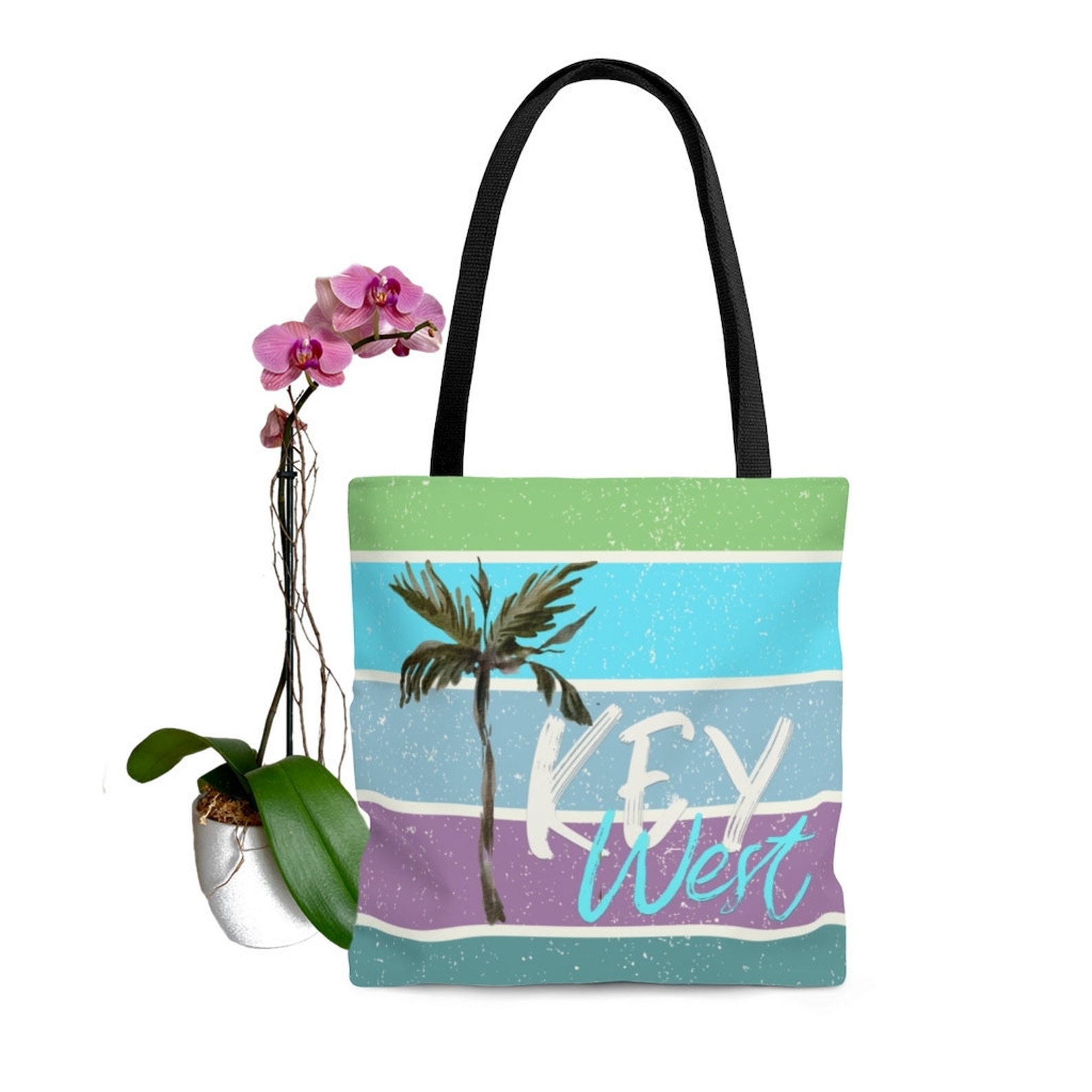 Key West Tote Bag Key West Gift Florida Keys Souvenir FL Etsy