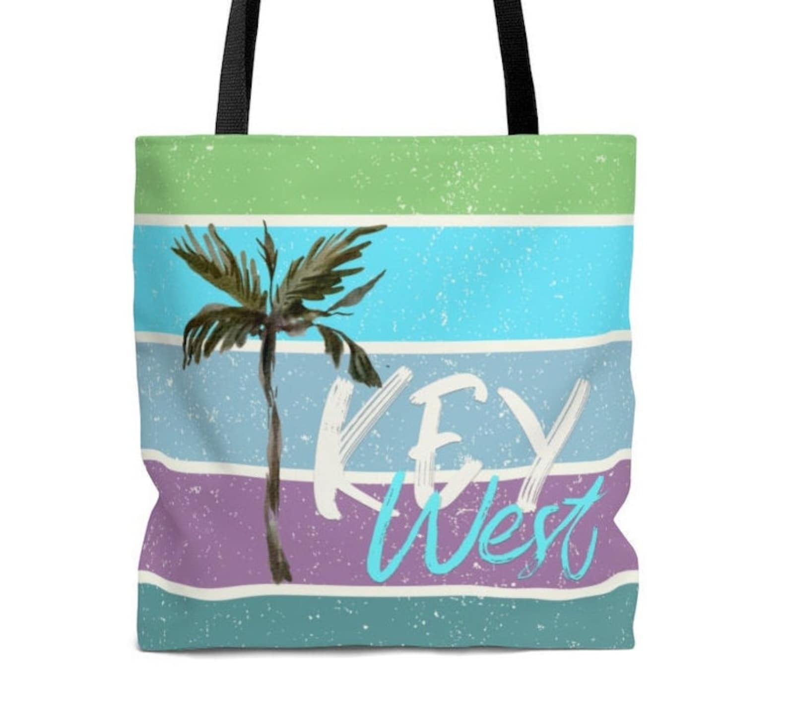 Key West Tote Bag Key West Gift Florida Keys Souvenir FL Etsy