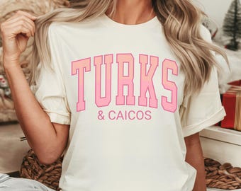Shirt Turks and Caicos Summer Comfort Colors Beach T shirt Turks And Caicos Tee Caribbean Islands Providenciales Grace Bay Beach T-shirt