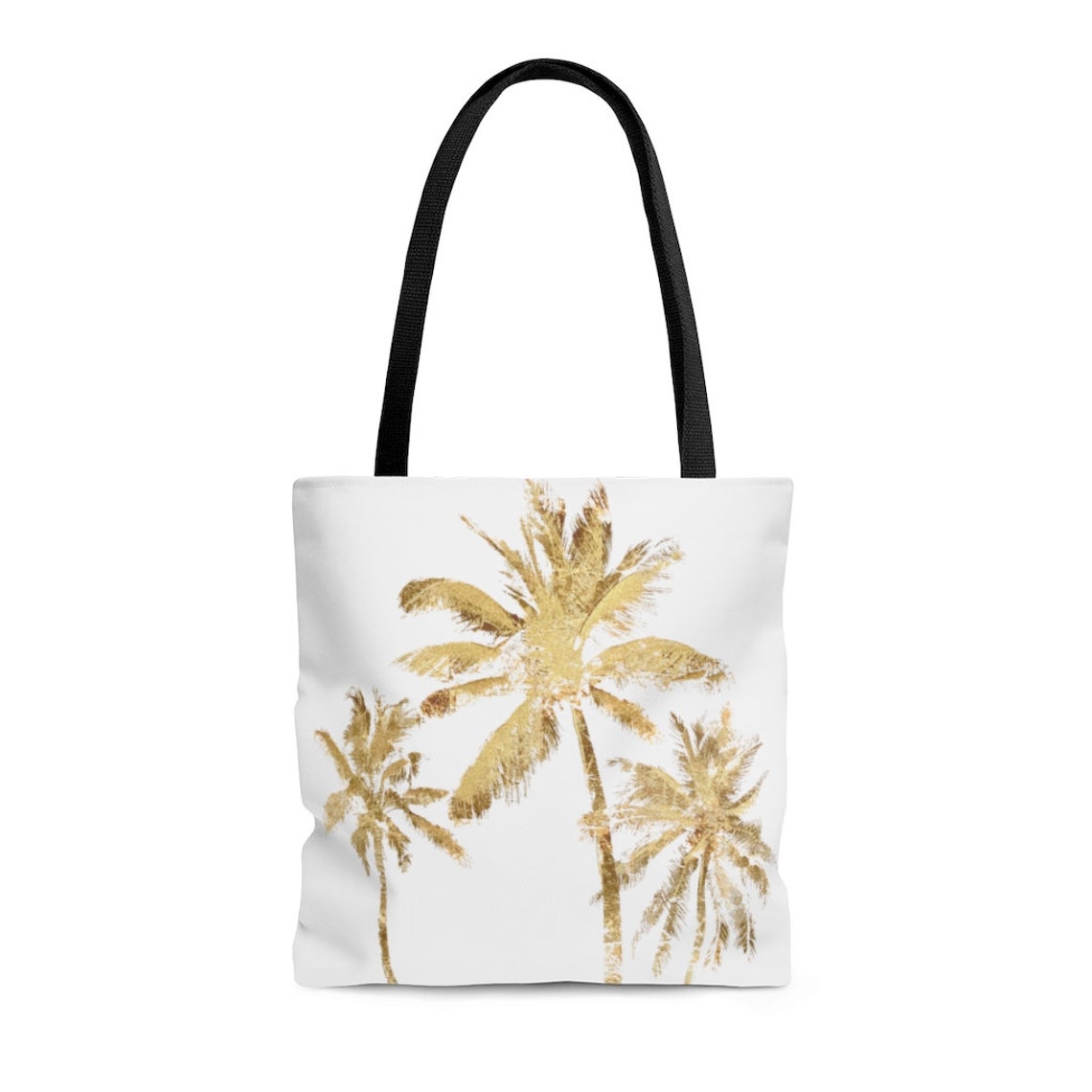 Palm Tree Tote Beach Tote Palm Tree Beach Bag Tropical Tote | Etsy