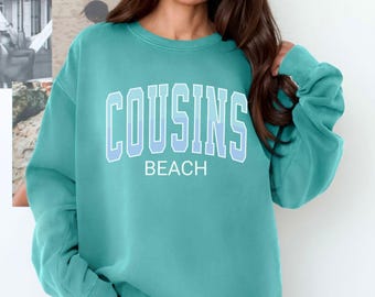 Cousins Beach Sweatshirt Comfort Colors Cousins Beach Shirt North Carolina