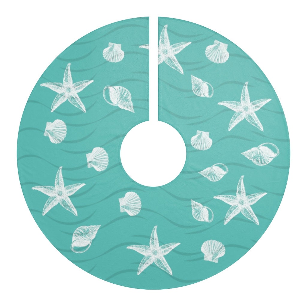 Beach Christmas Tree Skirt 