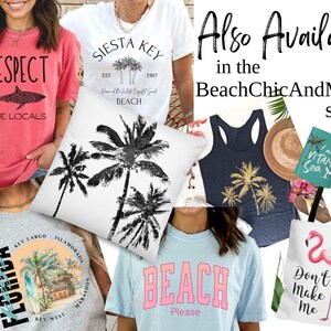 Palm Tree Tshirt Palm Beach Chic Beach Tshirt Beach Lovers Gift Tropical Vacation Shirt Vacay Mode Beach Clothes Palm Trees Shirt immagine 9