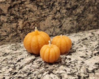 Pumpkin candles