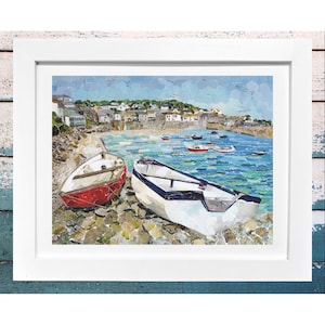 Mousehole Harbour, Cornwall Art Print