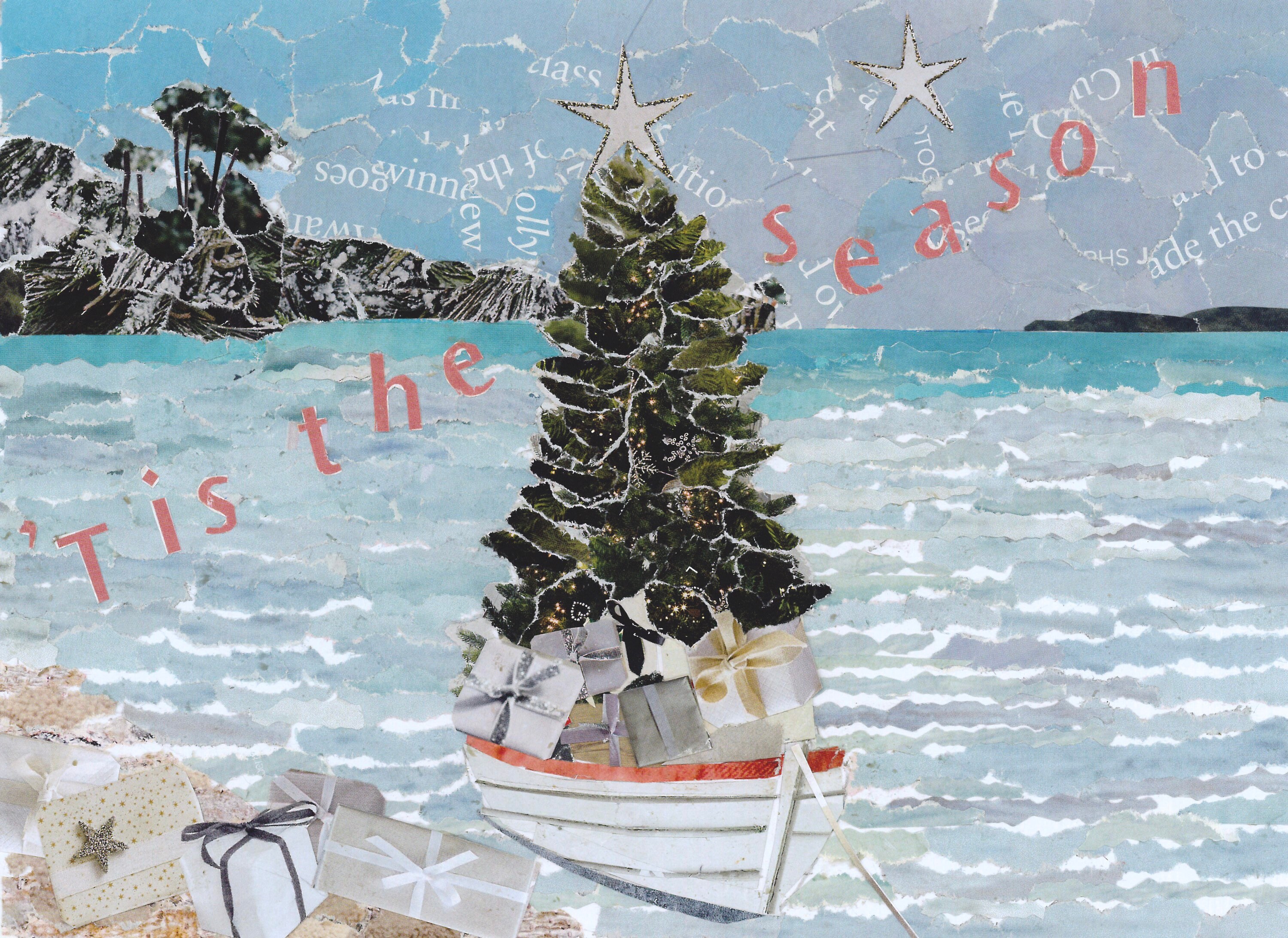 Cornwall Christmas Pack of 12 Cards Christmas Card Paper Etsy