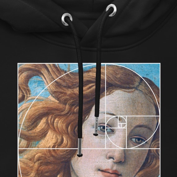 Birth Of Venus Fibonacci Sequence Eco-Hoodie