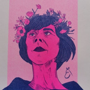 A5 Tove Risograph print