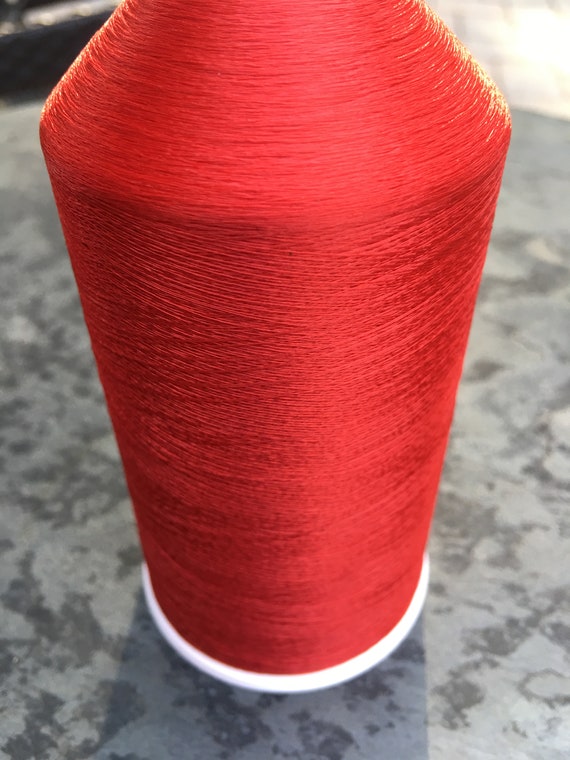 SUPER SALE / Thread Color Scarlet Red 10,000m Spool fine Strong Thread for  Embroidery & Much More 