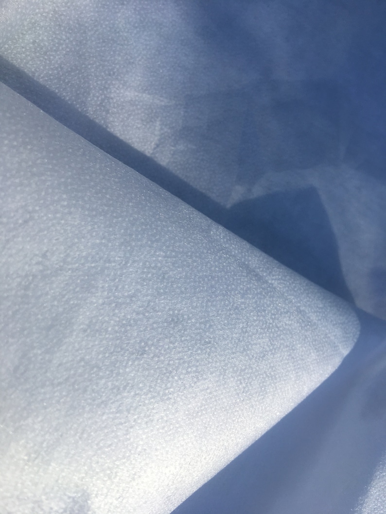60 Inch White Lightweight Fusible Interfacing for Face Masks & Etsy