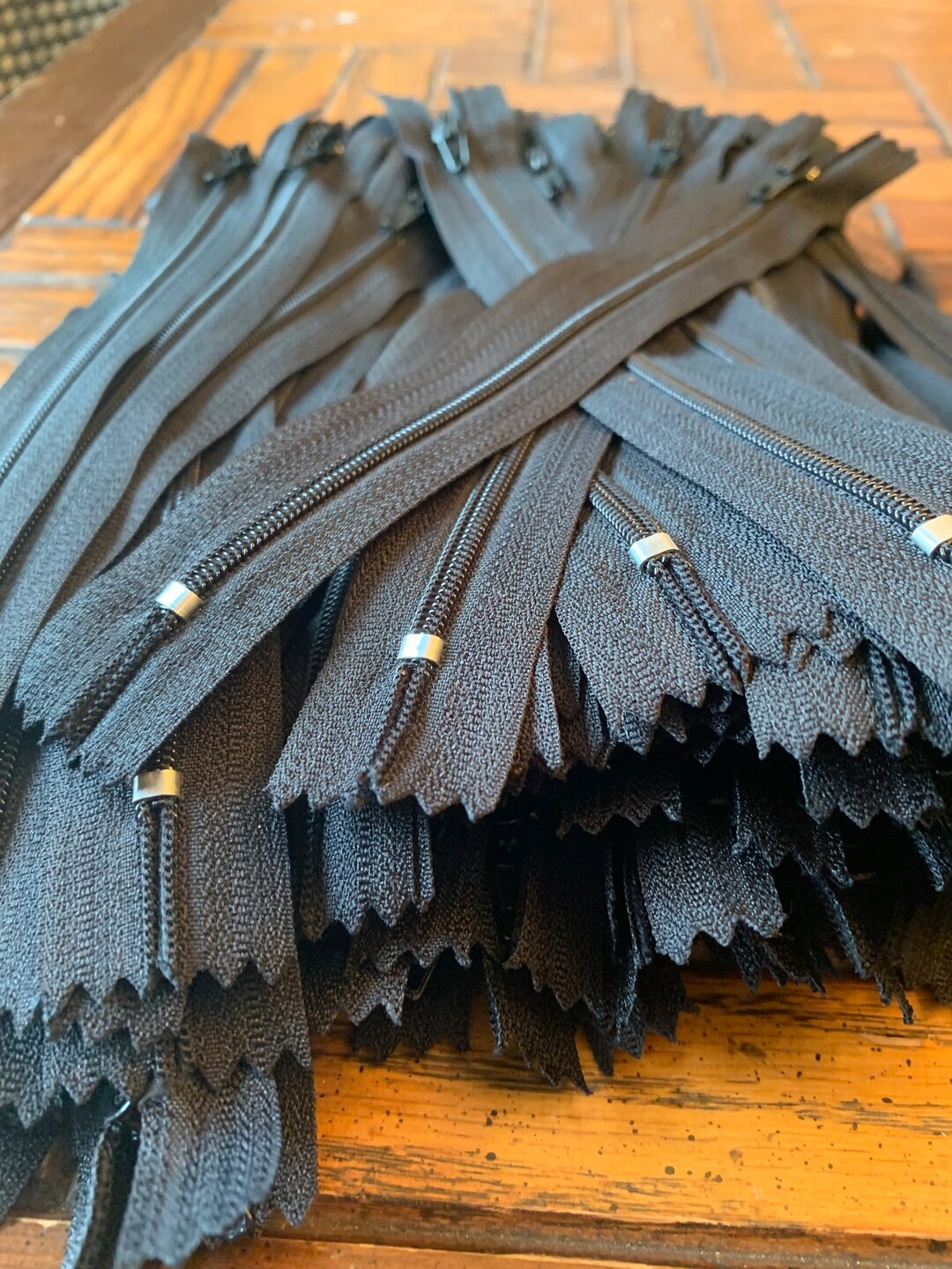 100 Pieces 7 Inch Black OT Zippers ~best Price & Quality~ JUST ...