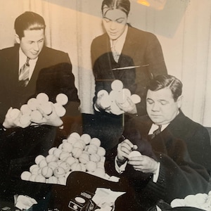 Babe Ruth 11 &quot;x 14&quot; Classic Photo Signing Baseballs in maßgeschneiderten Rahmen