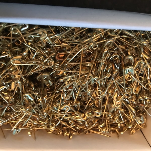 Copper Safety Pins Etsy