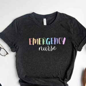 Emergency Nurse Shirt Emergency RN Shirt ER Nurse Tshirt ER Nurse Tee Emergency Department Nurse Shirt Registered Nurse Shirt Er Nurse Tee