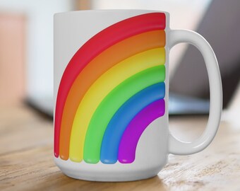 Taza arcoíris Taza lgbt Taza orgullo Taza orgullo Taza orgullo gay Taza igualdad Regalo arcoíris para queer Taza mes orgullo gay Taza orgullo gay LGBTQ Taza queer