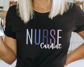Cardiac Nurse Shirt, Cardiovascular Nurse Shirt, Cardiac Nursing Tee, Nurse Shirt, Gift for Nurse, Nursing Student, Future Cardiac Nurse Tee