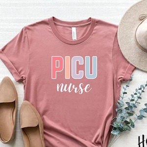 PICU Nurse Shirt Pediatric Intensive Care Unit Nurse Shirt PICU Nurse Gift Pediatric ICU Nurse Tshirt Peds Icu Nurse Shirt picu Nurse tee
