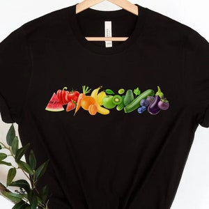 Fruity Queer Shirt Rainbow Fruit LGBT Shirt LGBTQ Fruit Shirt Subtle Gay Shirt Lesbian Shirt Fruity Lesbian Shirt Cute Lesbian Tee Lesbian