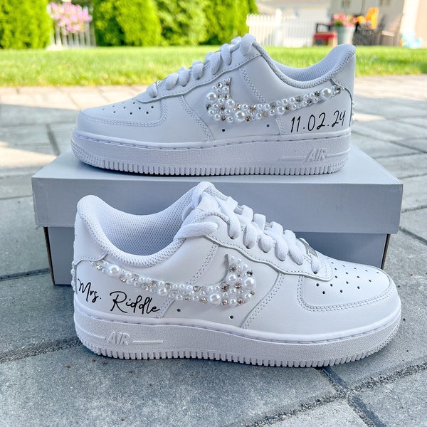 custom wedding sneakers nike