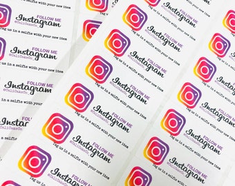 Instagram personalized stickers - insta stickers - personalized shipping stickers - shipping stickers - Instagram stickers