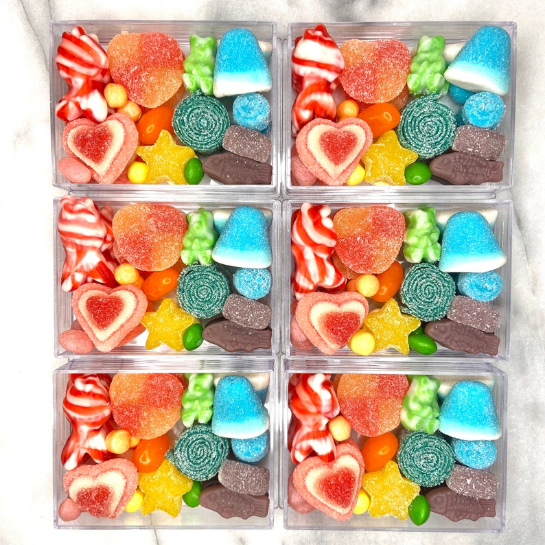 Candy Board Party Favors Candy Charcuterie Mini Etsy