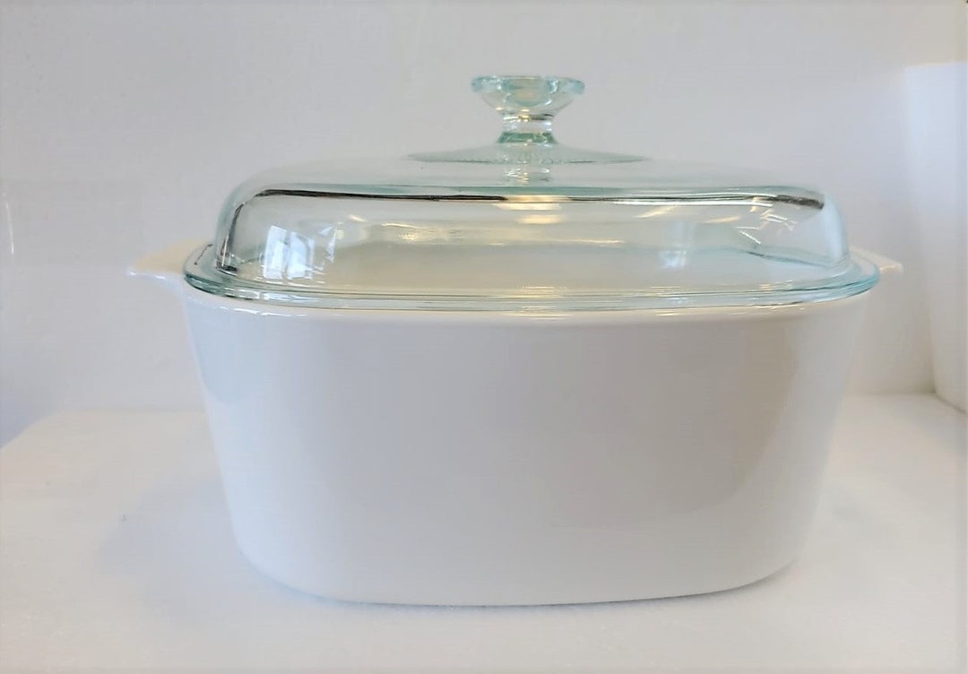 5L Corningware Stovetop Safe Casserole. Brand New. Etsy