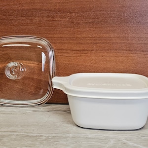 Petite Pan Corningware Stovetop safe. Just White. Brand New.