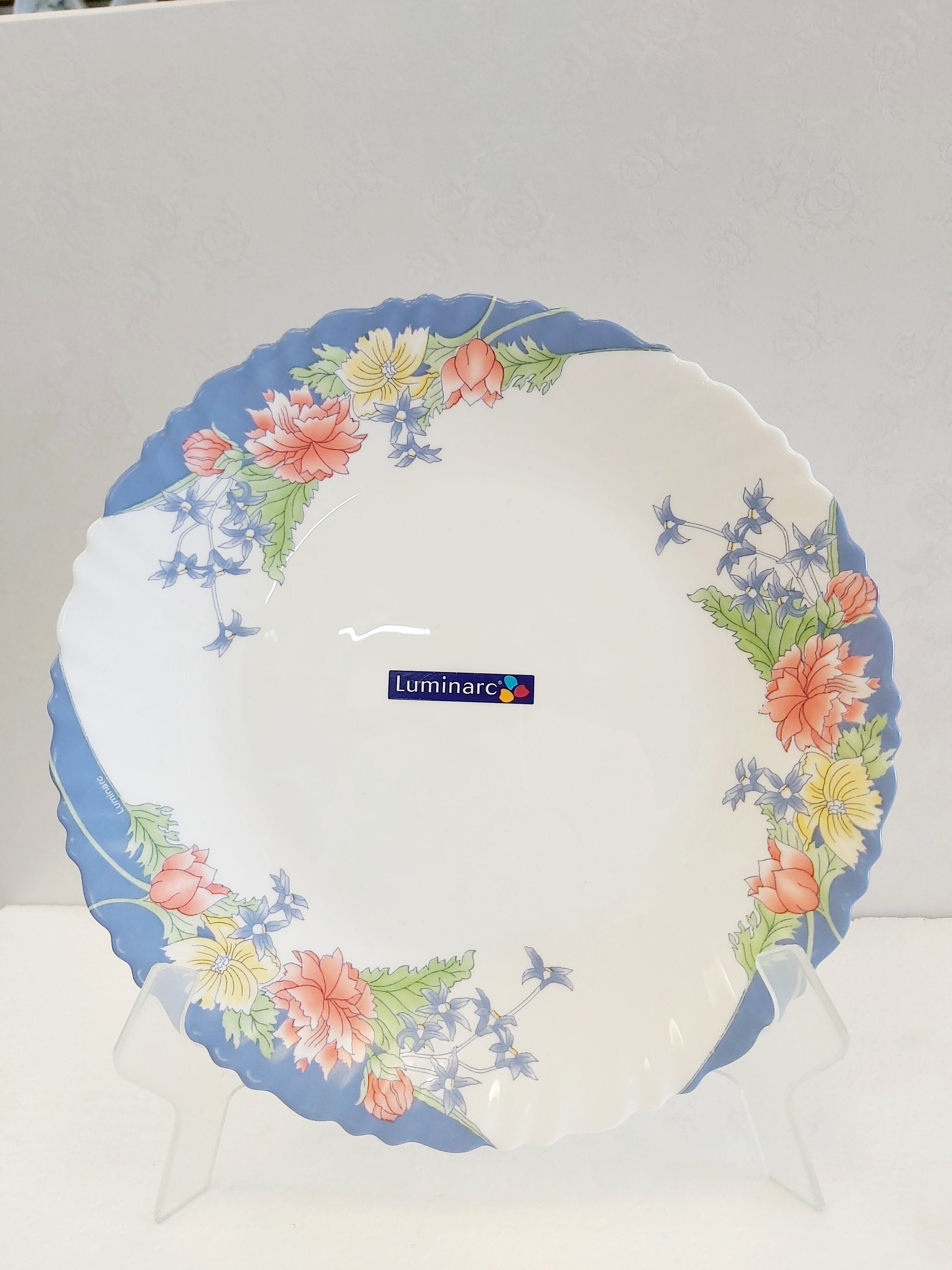 Luminarc 30cm Round Platter Florine. Brand New.