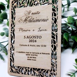 SVG DXF-Datei Hochzeitseinladung Boho Holzhochzeit, Hochzeitseinladungen, digitales Design, Lasercut, Veranstaltung, Blumen, Einladungen