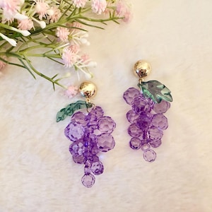 ◆VINTAGE HOLLYWOOD◆ Fruit Drop Earrings VH2336EA014B E1102-GA.jpg?v=1633460395
