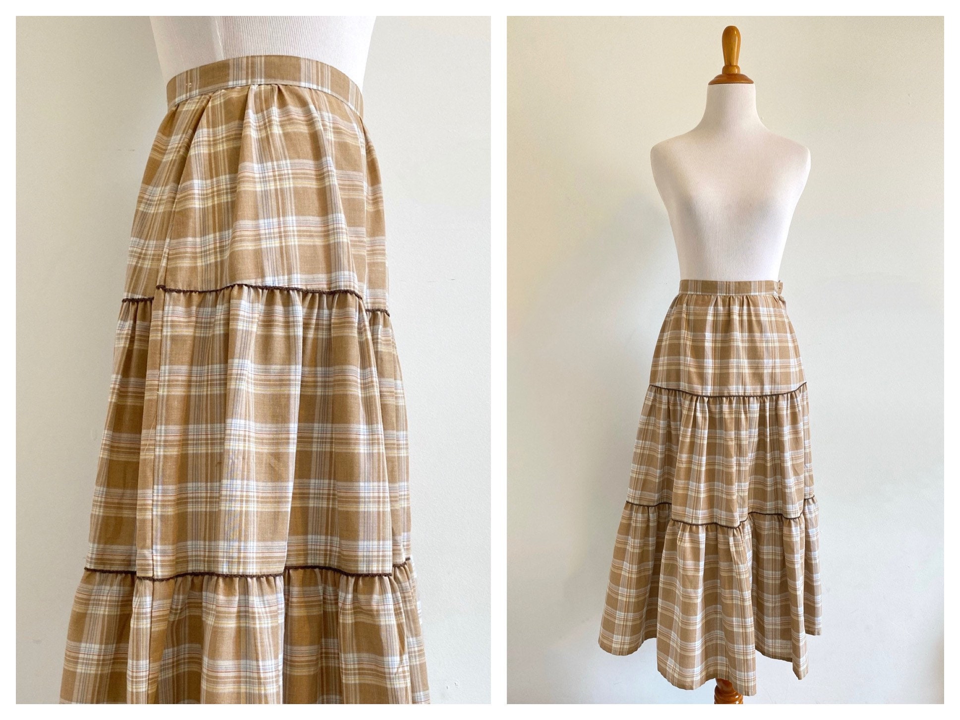 AMERI】POSIE NOSTALGIC TIERED SKIRT