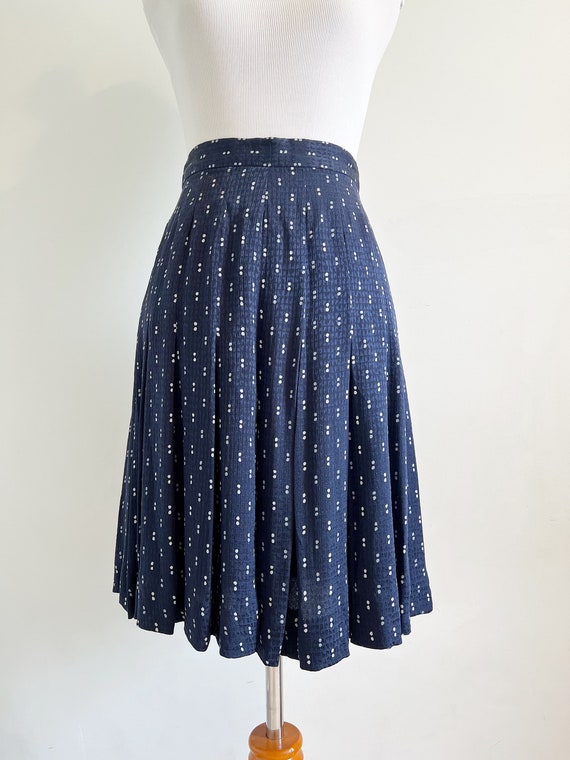 Vintage 1980s Anne Klein Silk Top Skirt Set Two P… - image 7