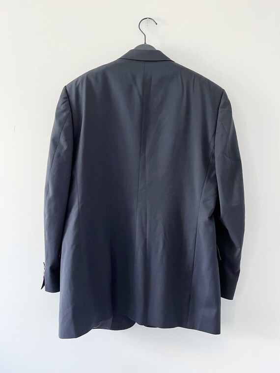 Burberry blue blazer clearance