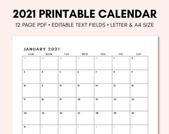 etsy kalender 2021