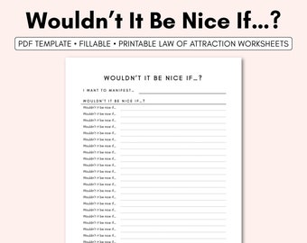 Wouldn't It Be Nice If Abraham Hicks Law of Attraction - Etsy wouldn-t-it-be-nice-if-abraham-hicks-law-of-attraction-etsy
