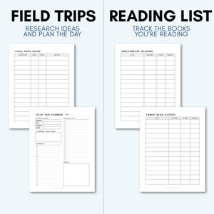 Homeschool Planner | Homeschool Printables | Editable PDF | Homeschool ...
