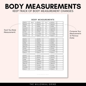 Weight Loss Tracker Printable Weight Tracker Weight Loss Tracker Template Weight Loss Tracker Sheet Fitness Tracker Editable PDF image 6