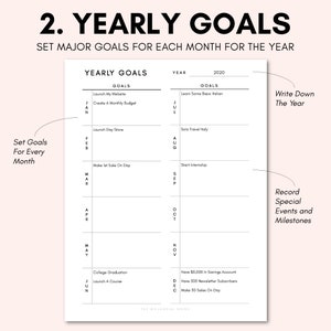 Goal Planner Printables Goal Worksheet Goal Planning Goal Setting ...