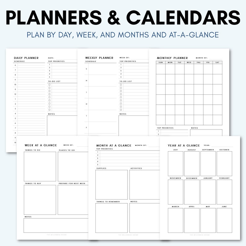 Homeschool Planner Homeschool Printables Editable PDF Homeschool Planner Printables Homeschool Template Secular Homeschool image 7