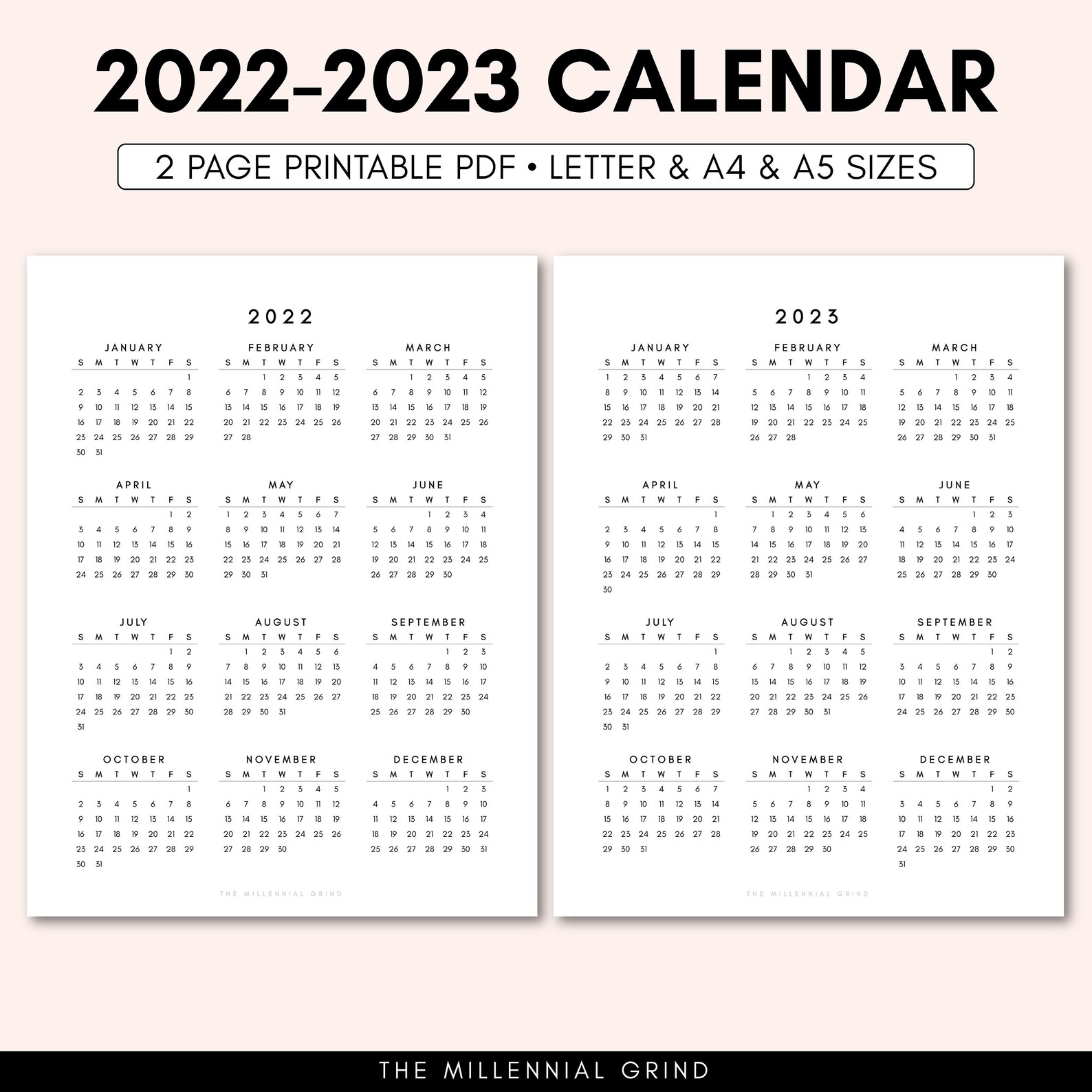 2022-calendar-printable-2022-calendar-template-2022-2023-etsy
