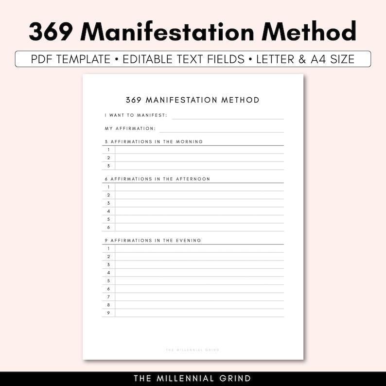 369 Manifest Journal 369 Manifestation Journal 369 Method Etsy Sweden 369-manifest-journal-369-manifestation-journal-369-method-etsy-sweden