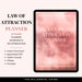 Law of Attraction Planner | Law of Attraction Journal | Manifestation Planner | Manifestation Journal | Spiritual Planner | Manifestation