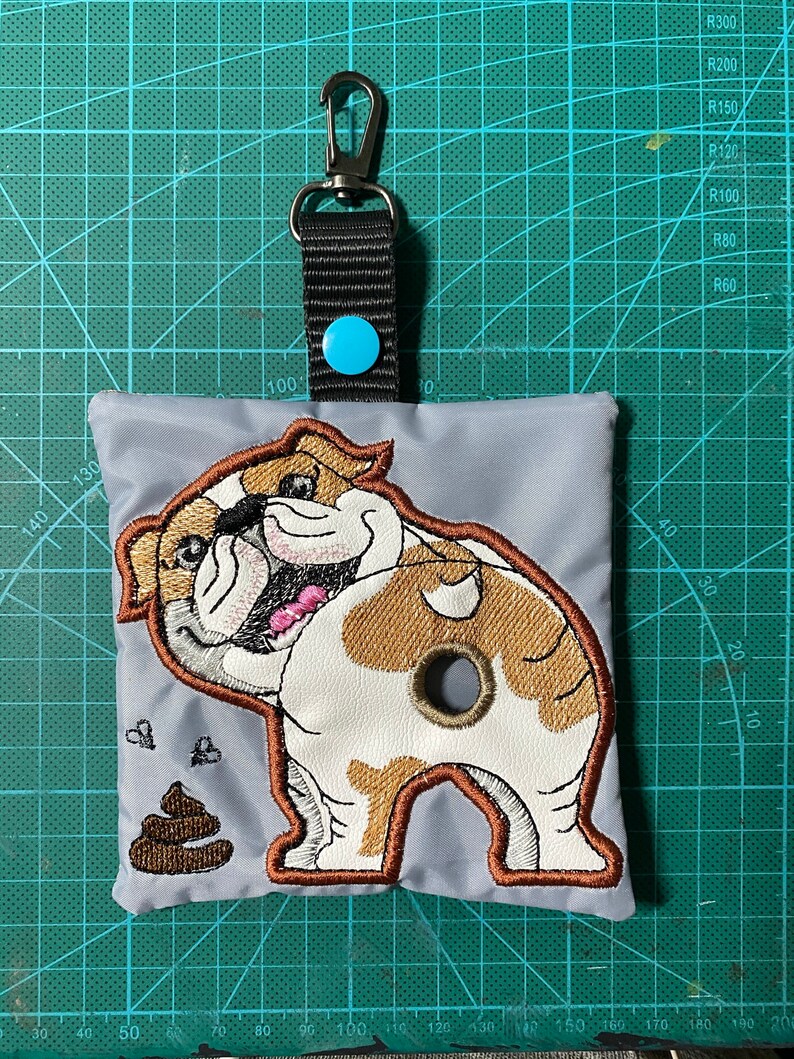 ITH Poop Bag Dispenser Machine Embroidery Design. Dog Poop Bag Etsy
