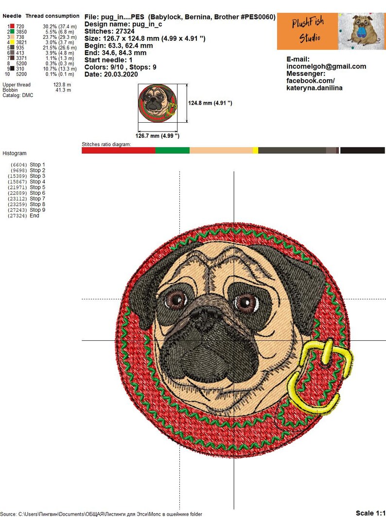 Pug embroidery design pug face pug machine embroidery  etsy Pug embroidery design pug face pug machine embroidery  etsy