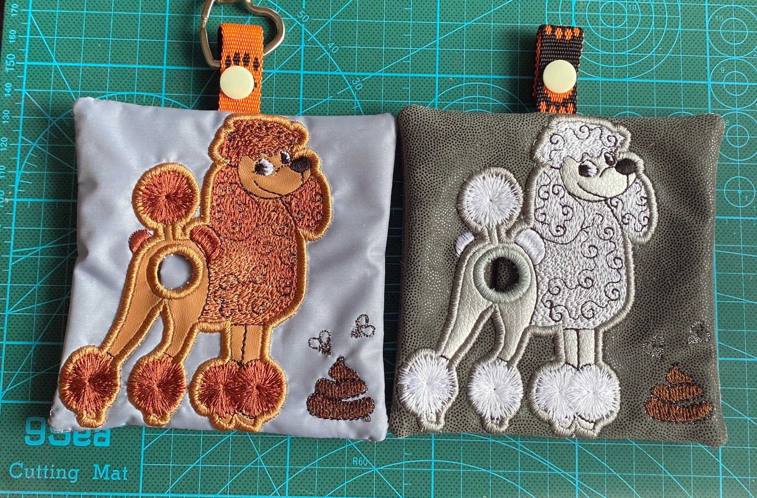 Ith poodle dog poop bag dispenser machine embroidery design  etsy Ith poodle dog poop bag dispenser machine embroidery design  etsy